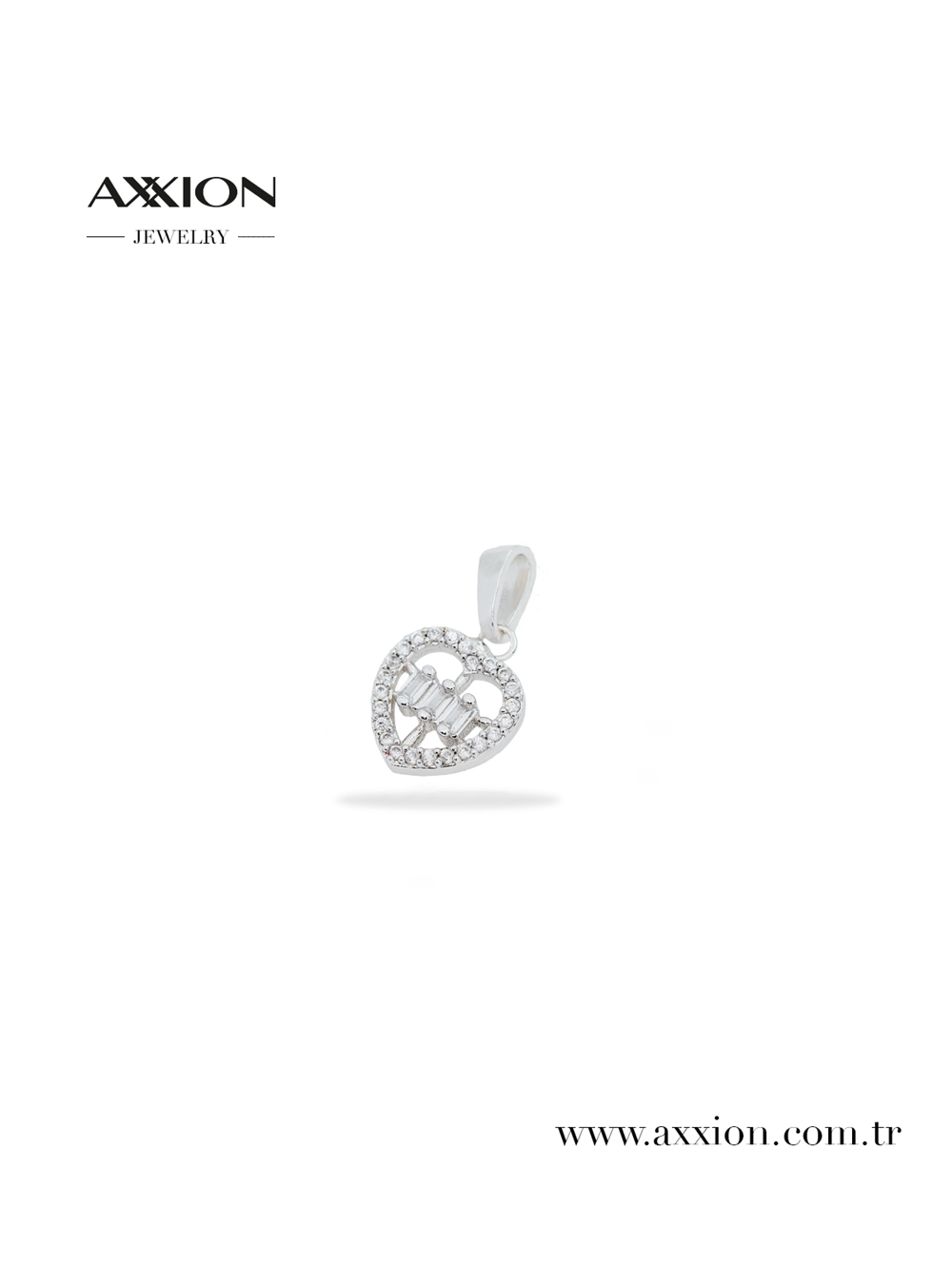 AXXION 14K Kolye Ucu SILVER