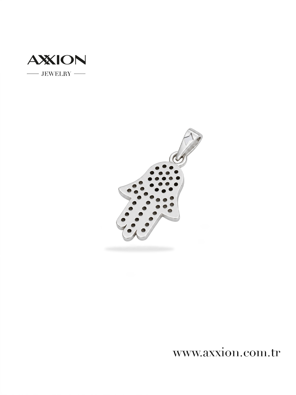AXXION 14K Kolye Ucu SILVER