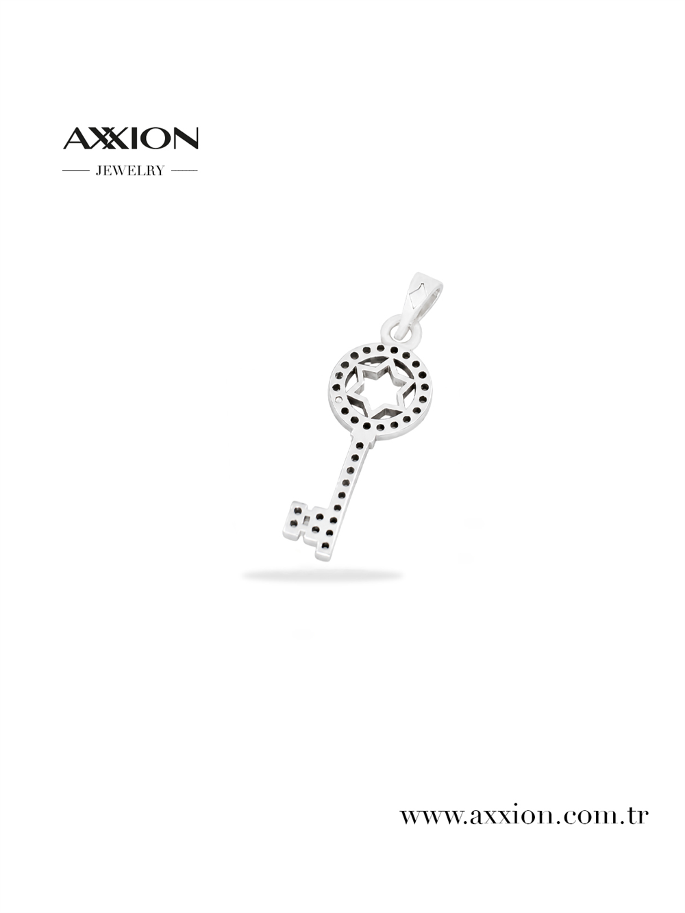 AXXION 14K Kolye Ucu SILVER