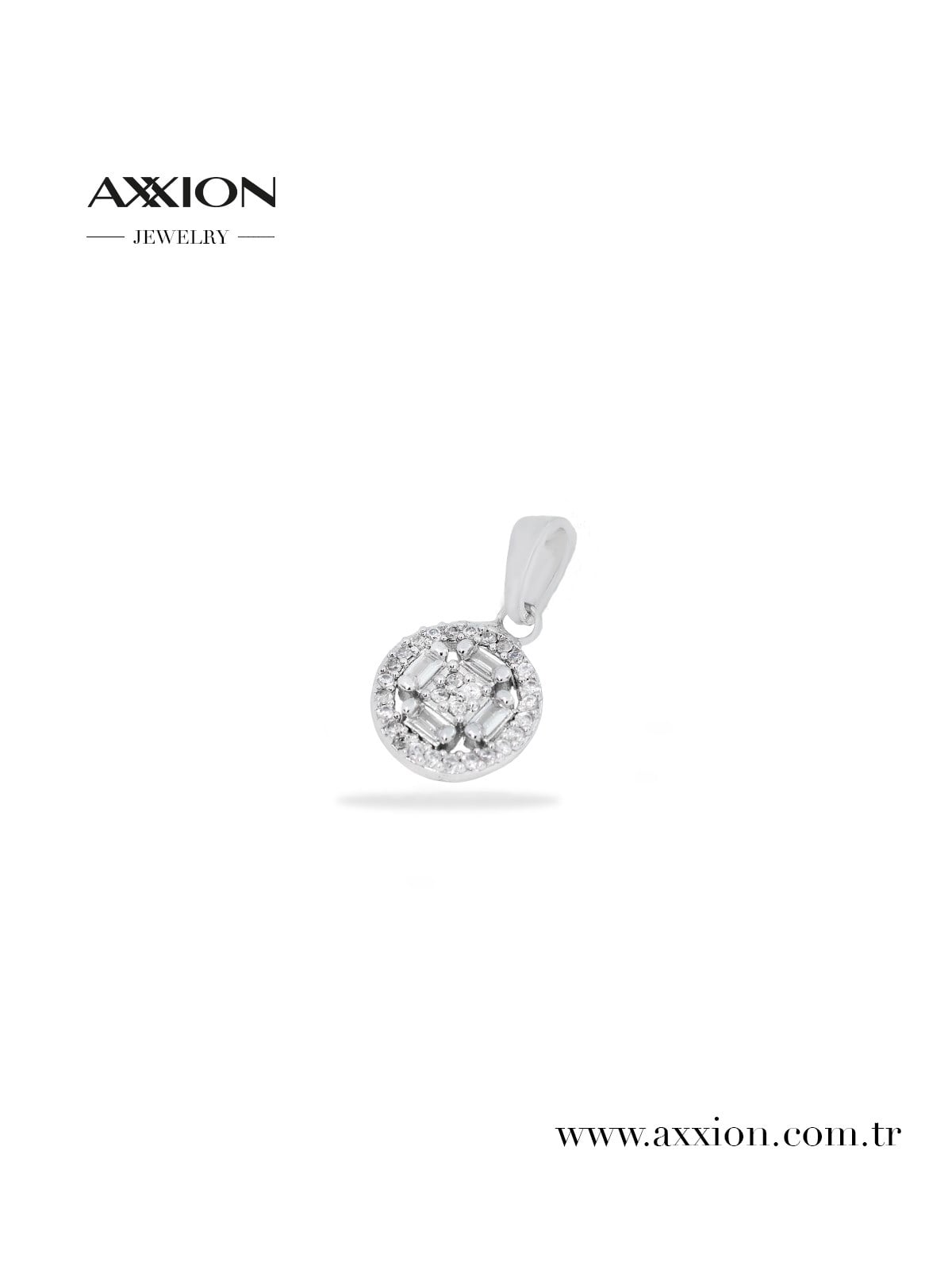 AXXION 14K Kolye Ucu SILVER