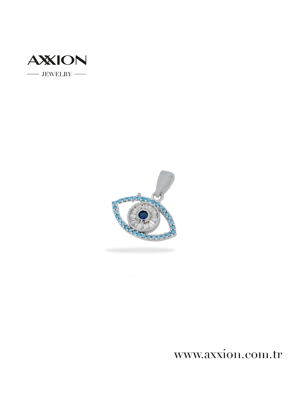 AXXION 14K Kolye Ucu SILVER