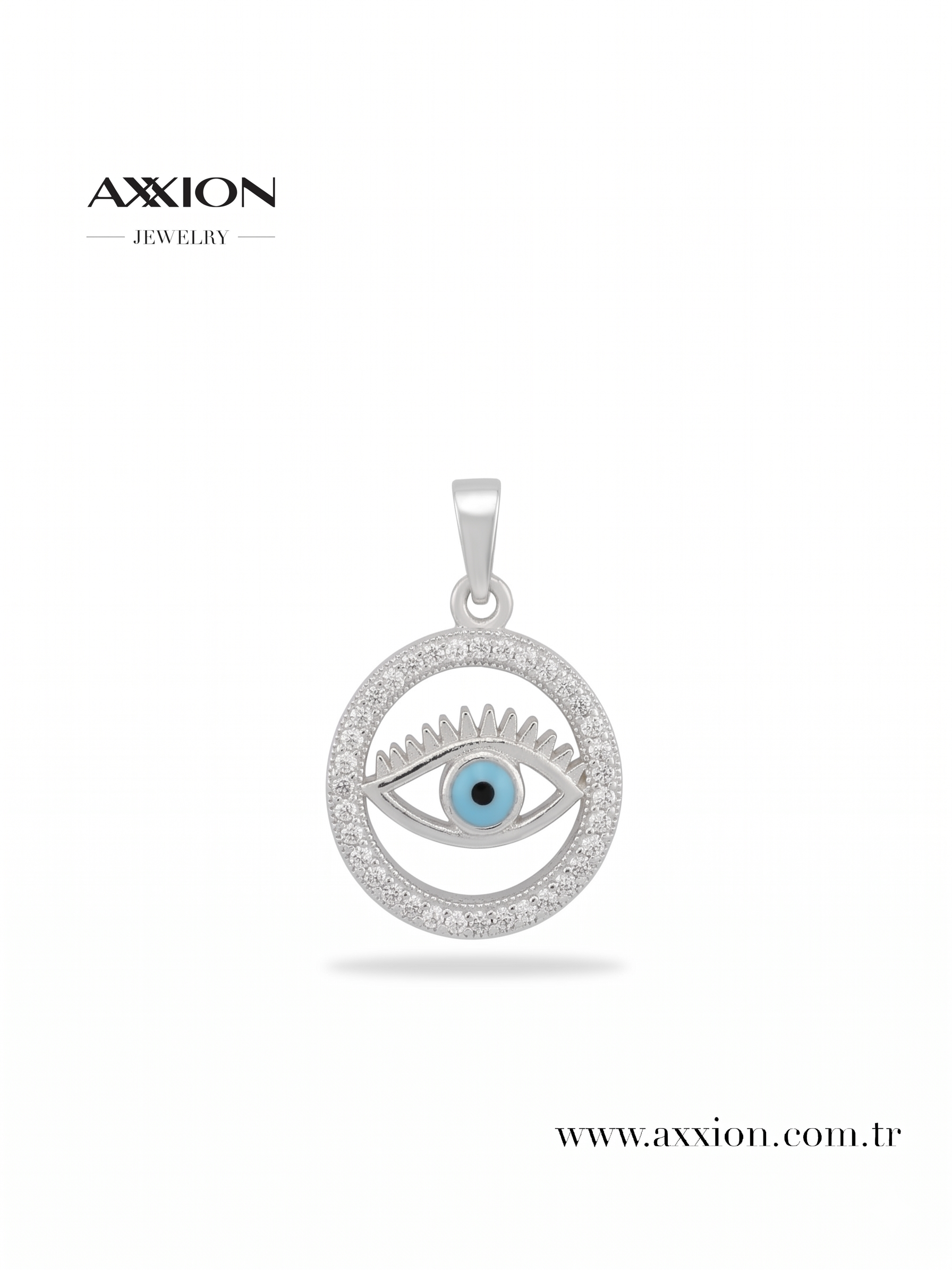 AXXION 14K Kolye Ucu SILVER