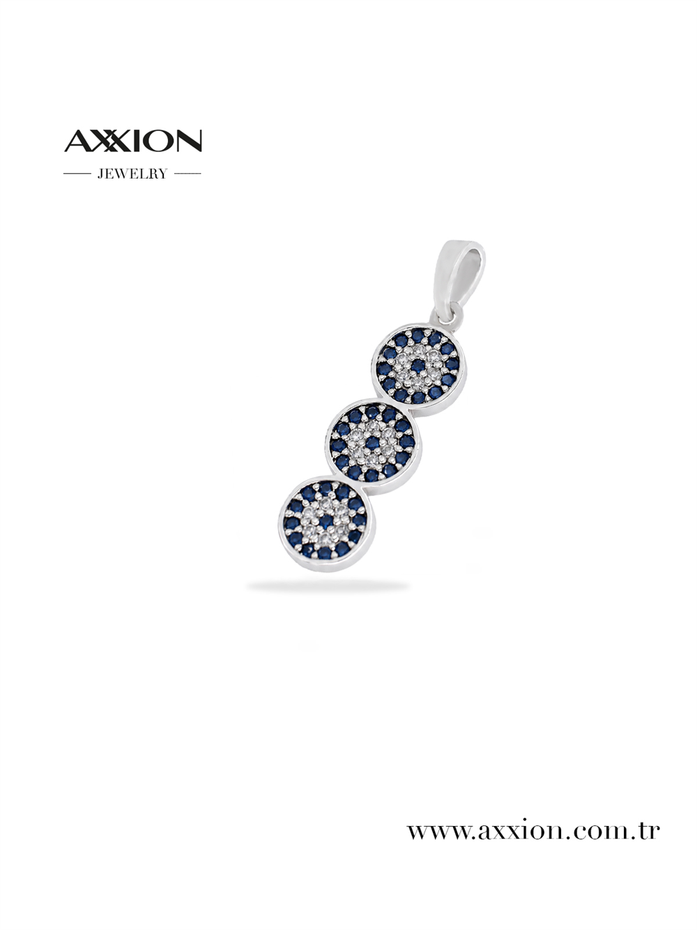 AXXION 14K Kolye Ucu SILVER