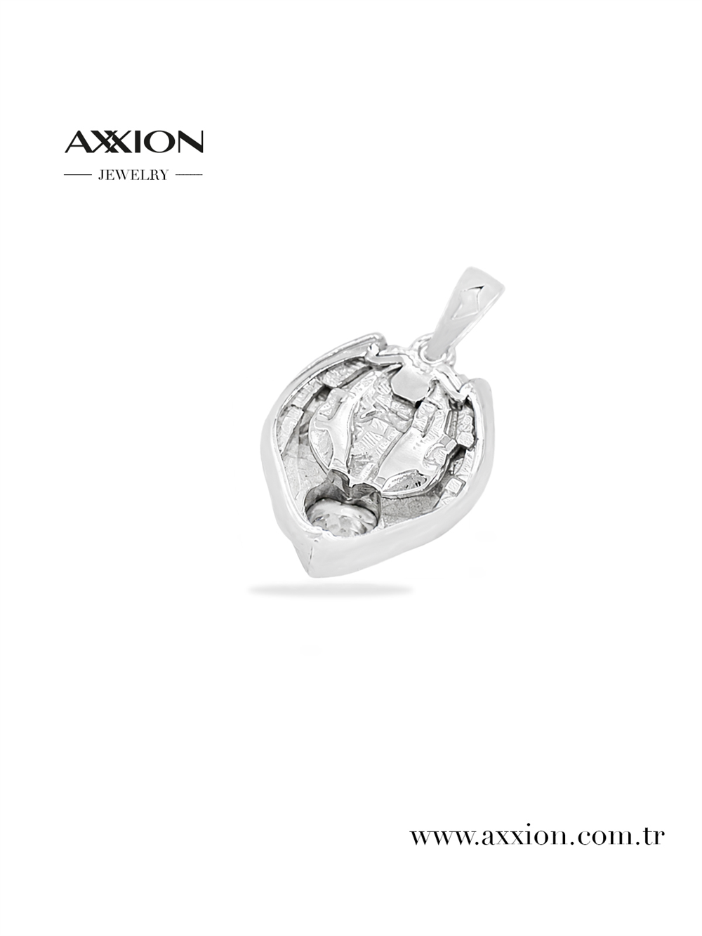 AXXION 14K Kolye Ucu SILVER