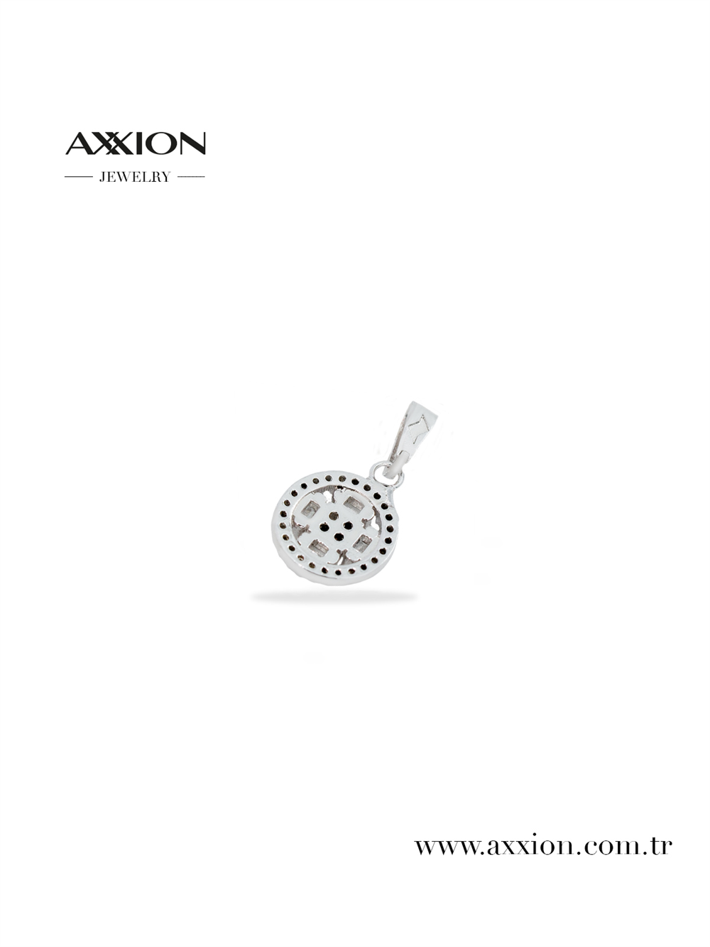 AXXION 14K Kolye Ucu SILVER