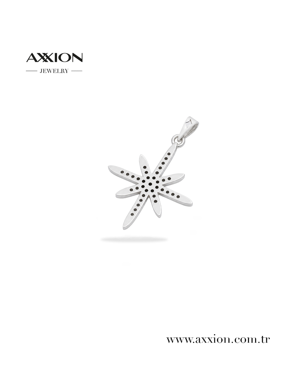 AXXION 14K Kolye Ucu SILVER