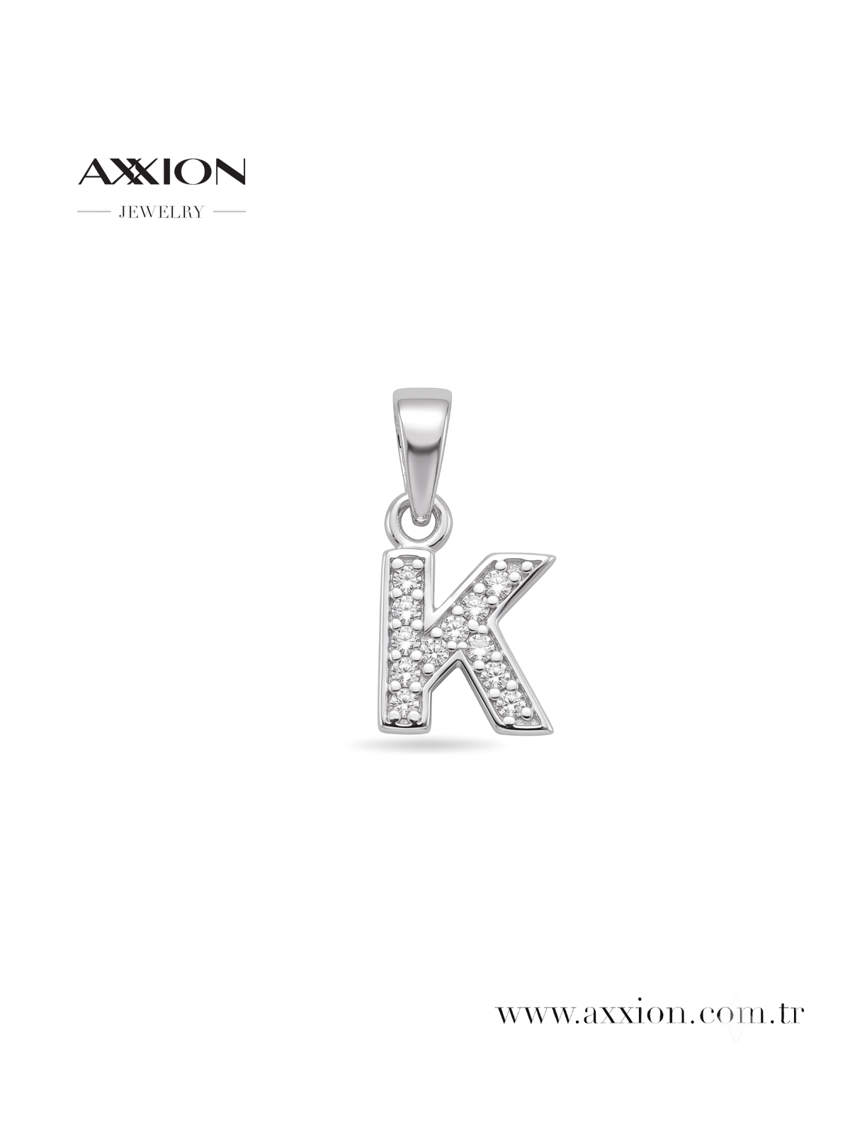 AXXION 14K Kolye Ucu SILVER