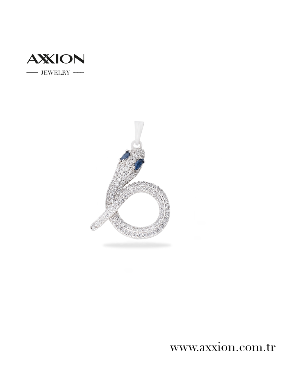 AXXION 14K Kolye Ucu SILVER