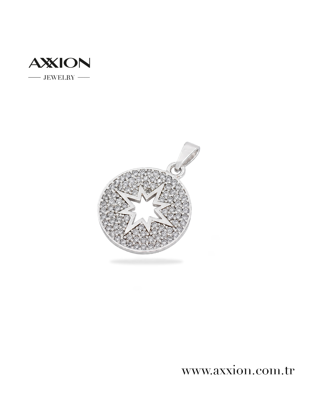 AXXION 14K Kolye Ucu SILVER