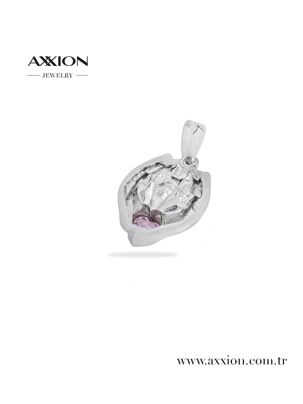 AXXION 14K Kolye Ucu SILVER
