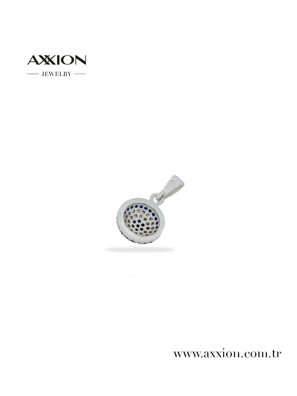 AXXION 14K Kolye Ucu SILVER