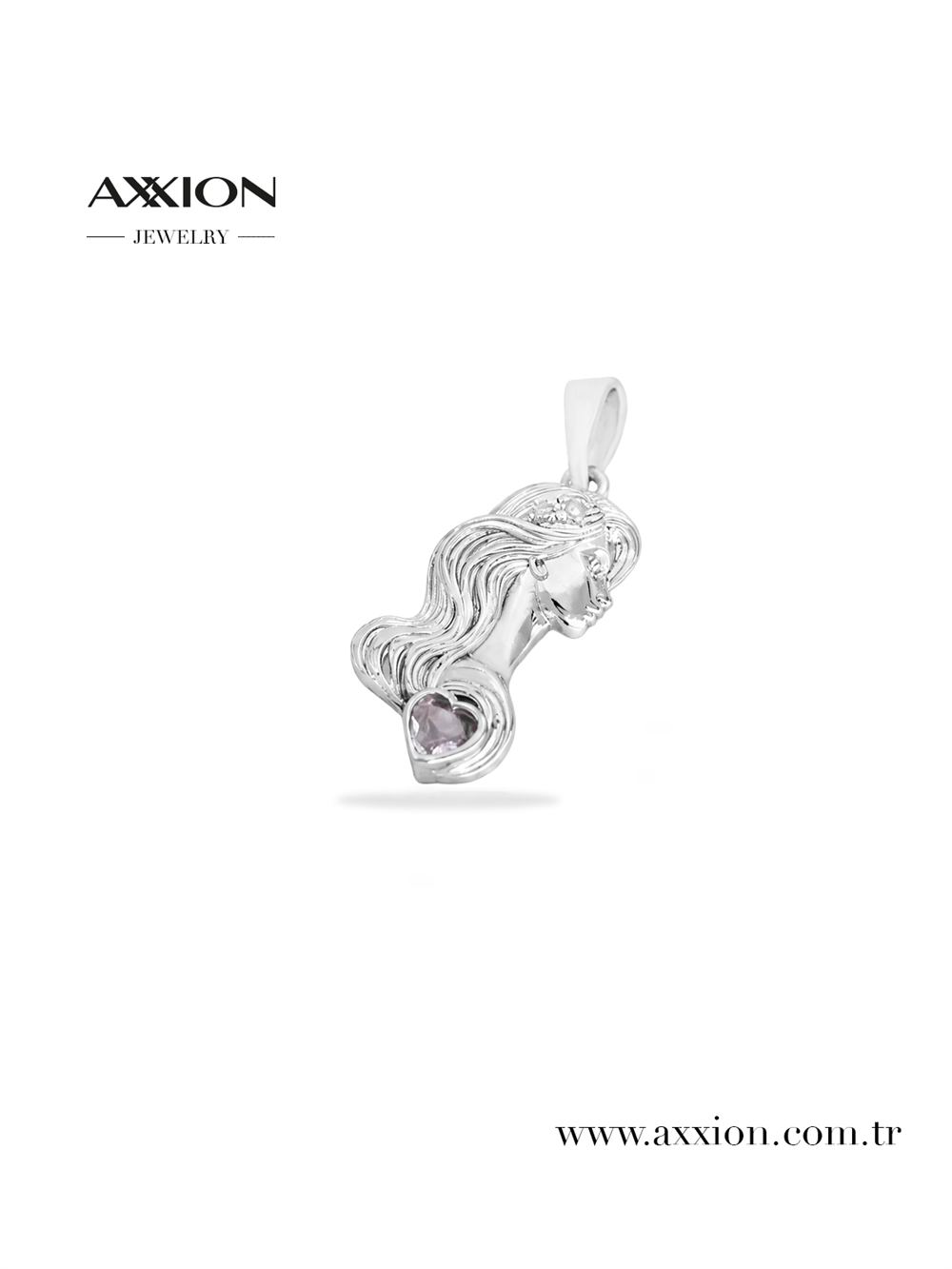 AXXION 14K Kolye Ucu SILVER