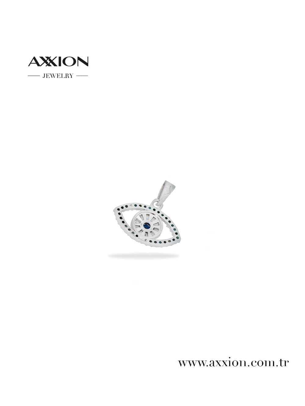 AXXION 14K Kolye Ucu SILVER