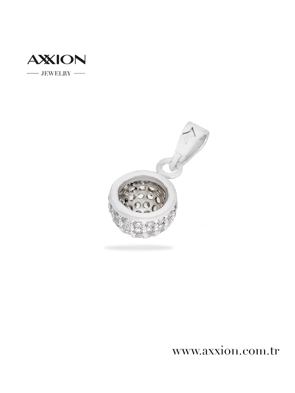 AXXION 14K Kolye Ucu SILVER