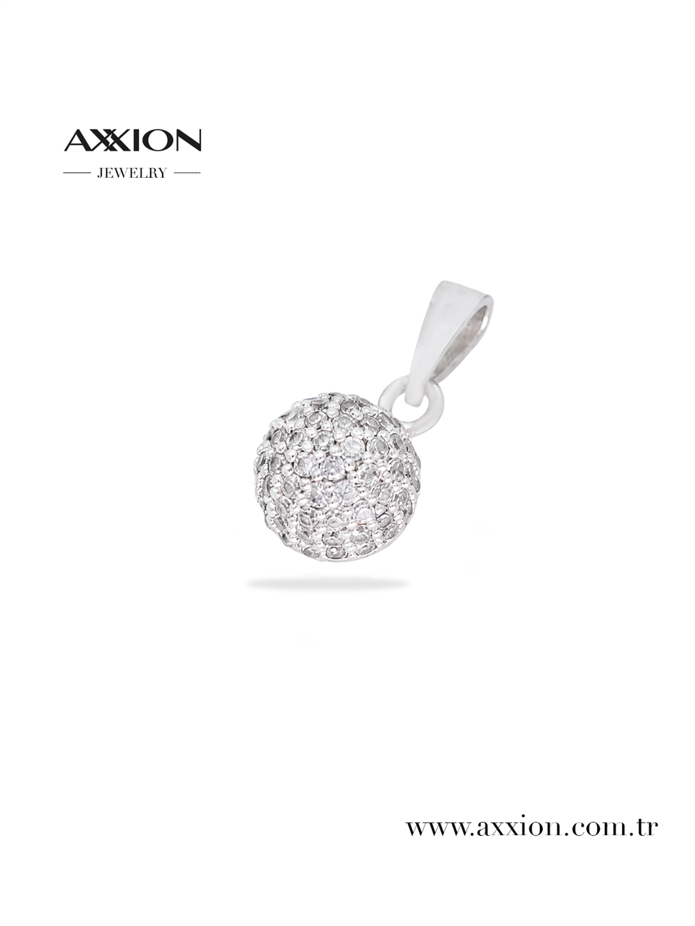 AXXION 14K Kolye Ucu SILVER