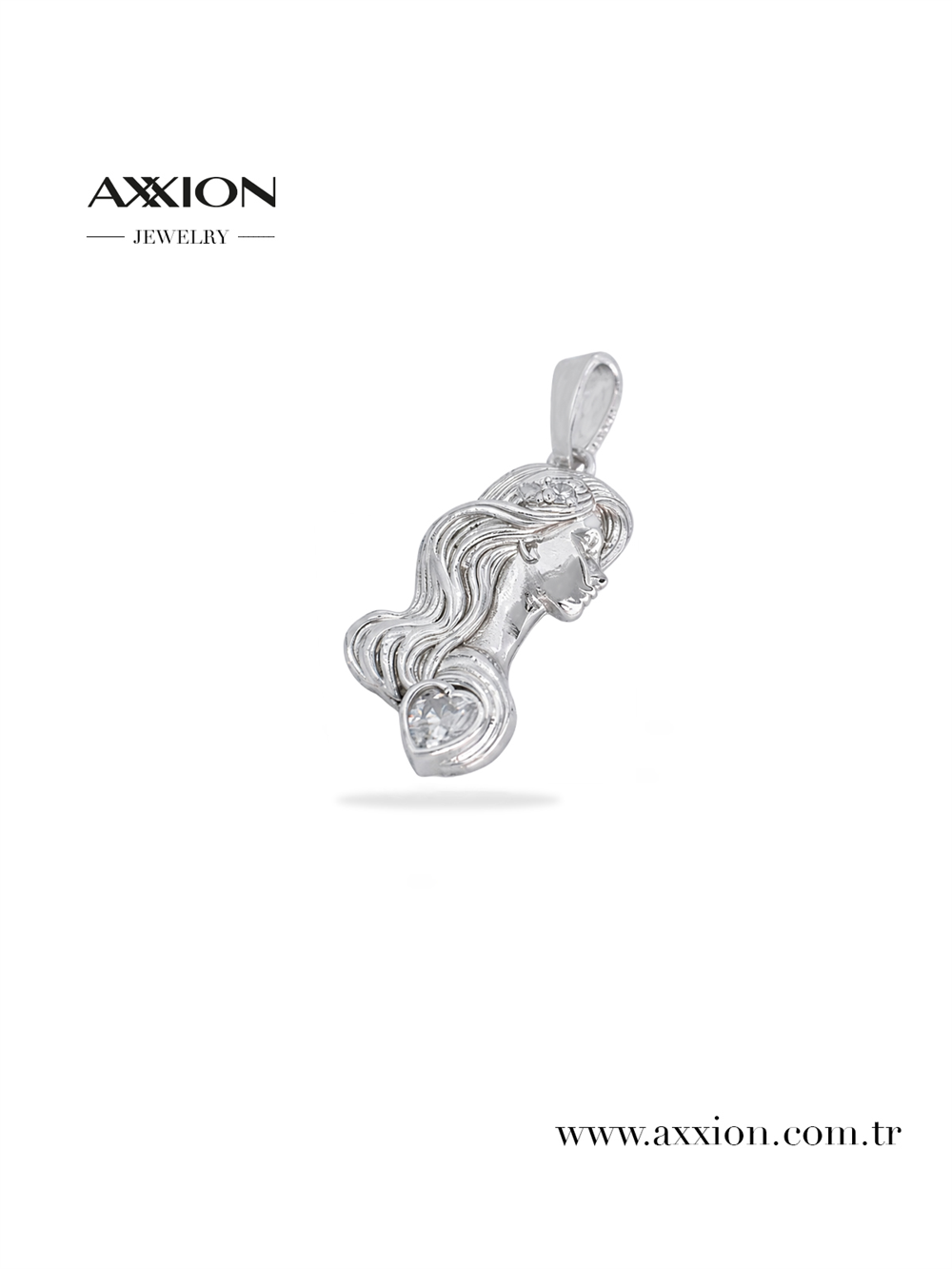 AXXION 14K Kolye Ucu SILVER