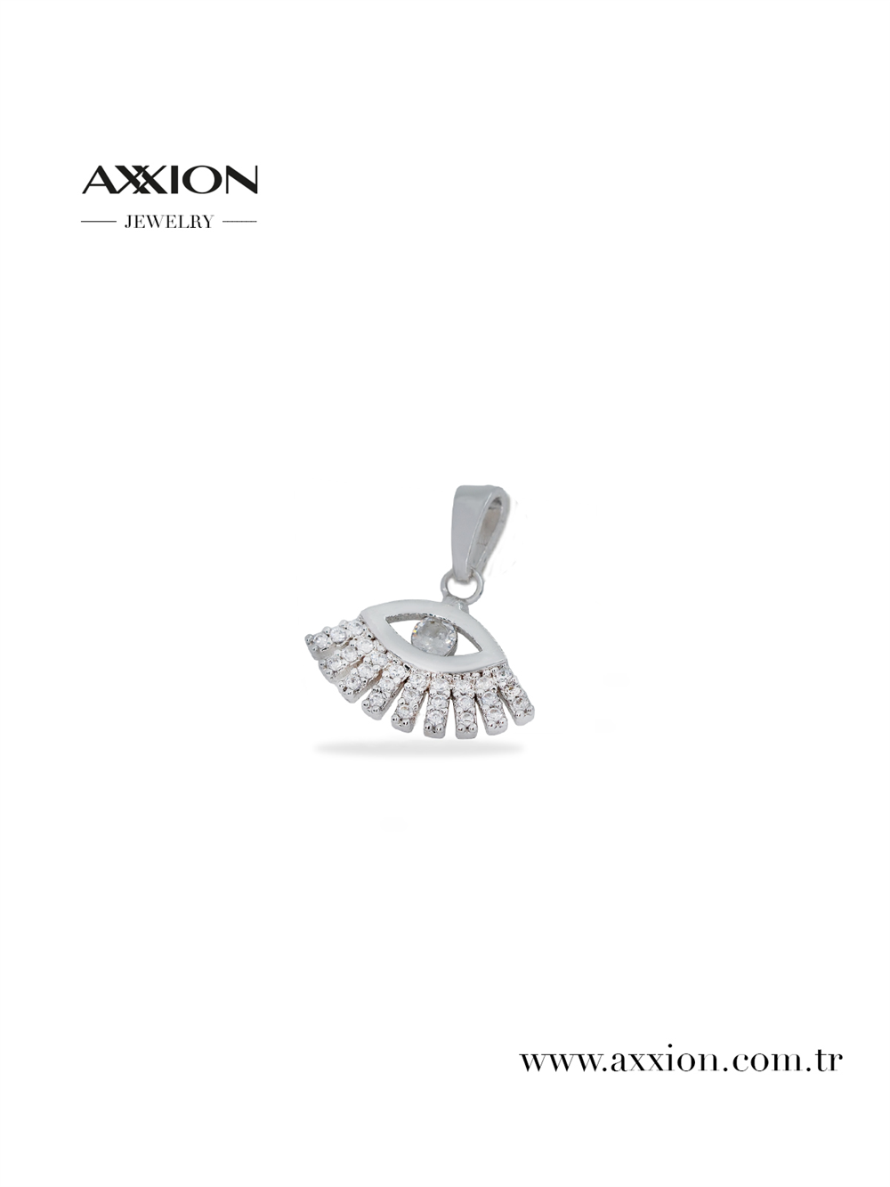 AXXION 14K Kolye Ucu SILVER