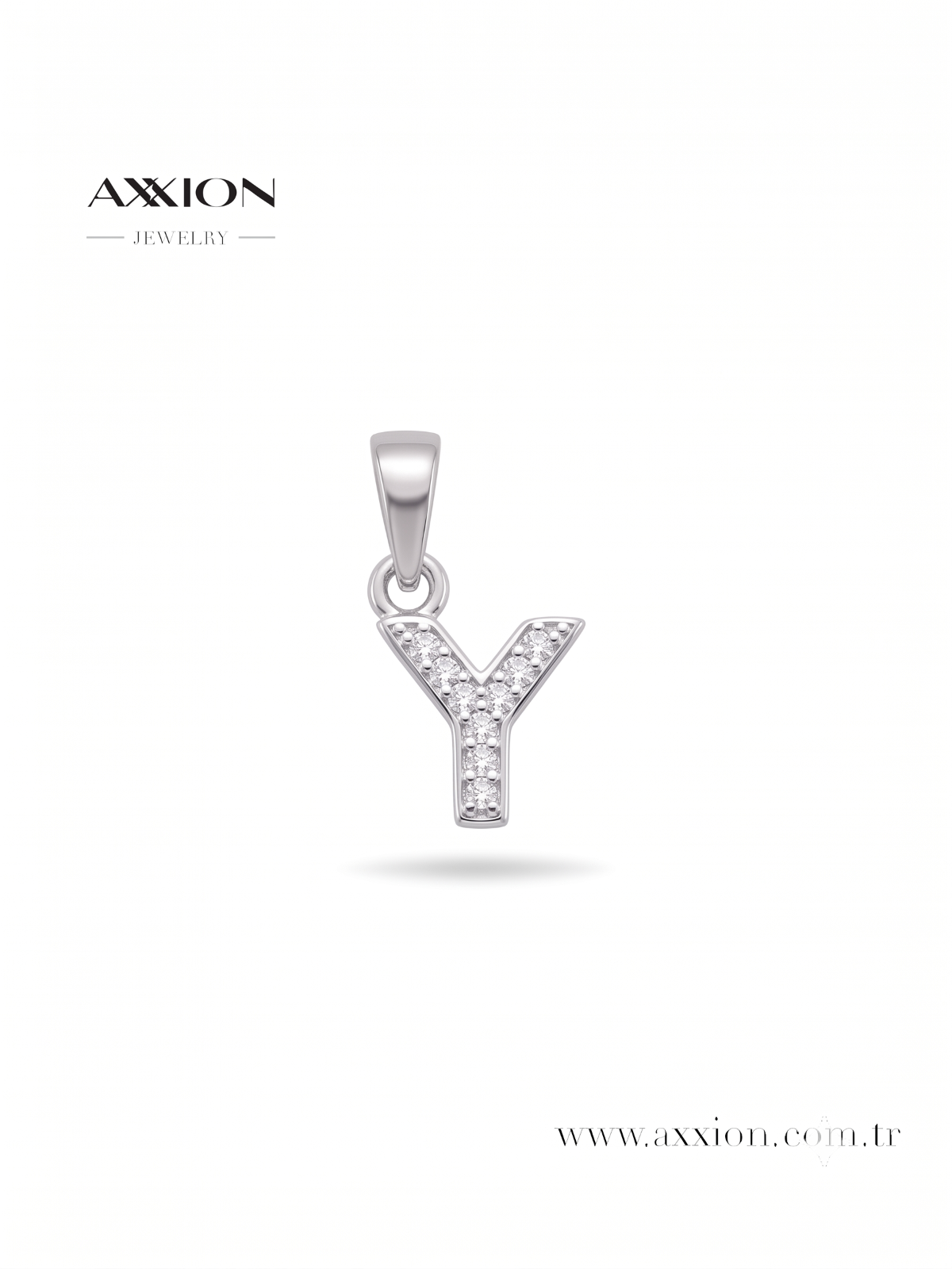 AXXION 14K Kolye Ucu SILVER