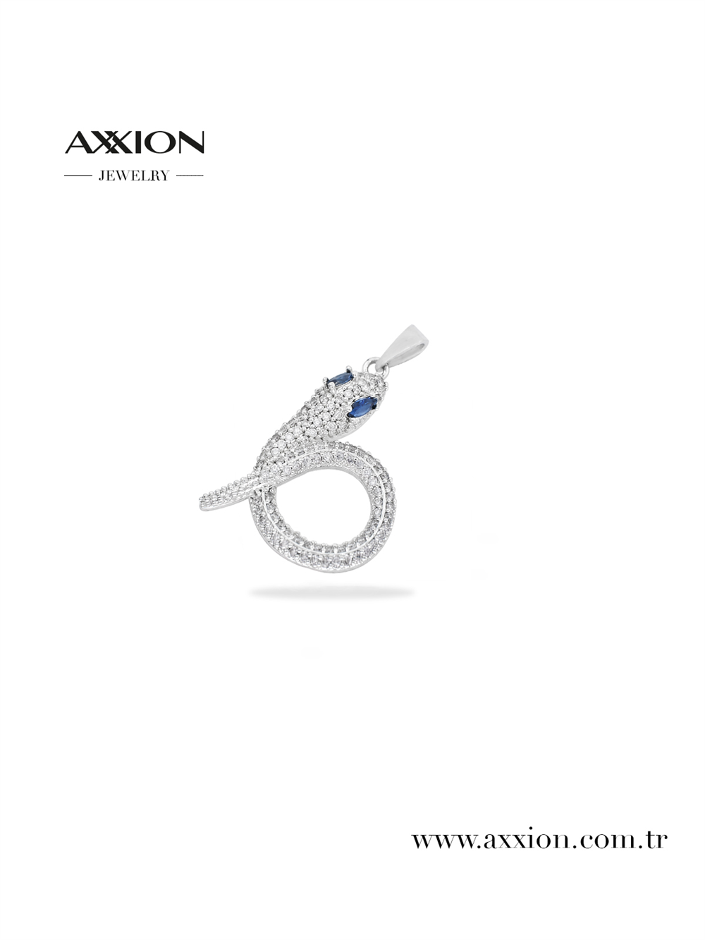 AXXION 14K Kolye Ucu SILVER