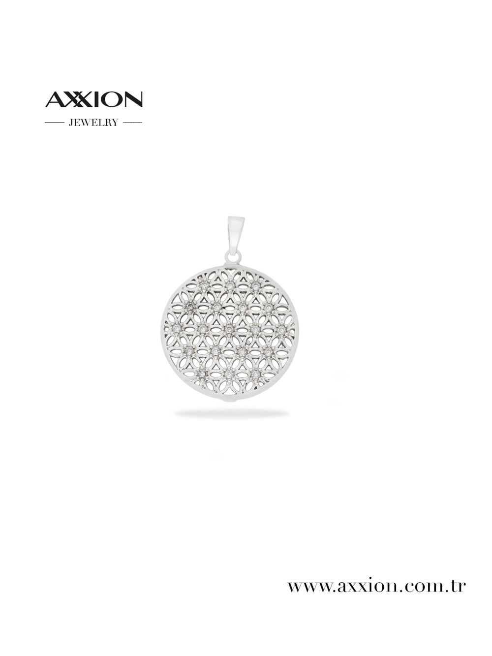 AXXION 14K Kolye Ucu SILVER