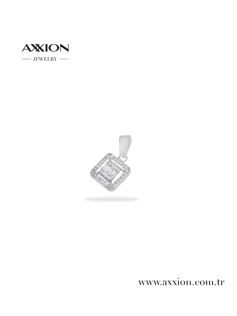 AXXION 14K Kolye Ucu SILVER