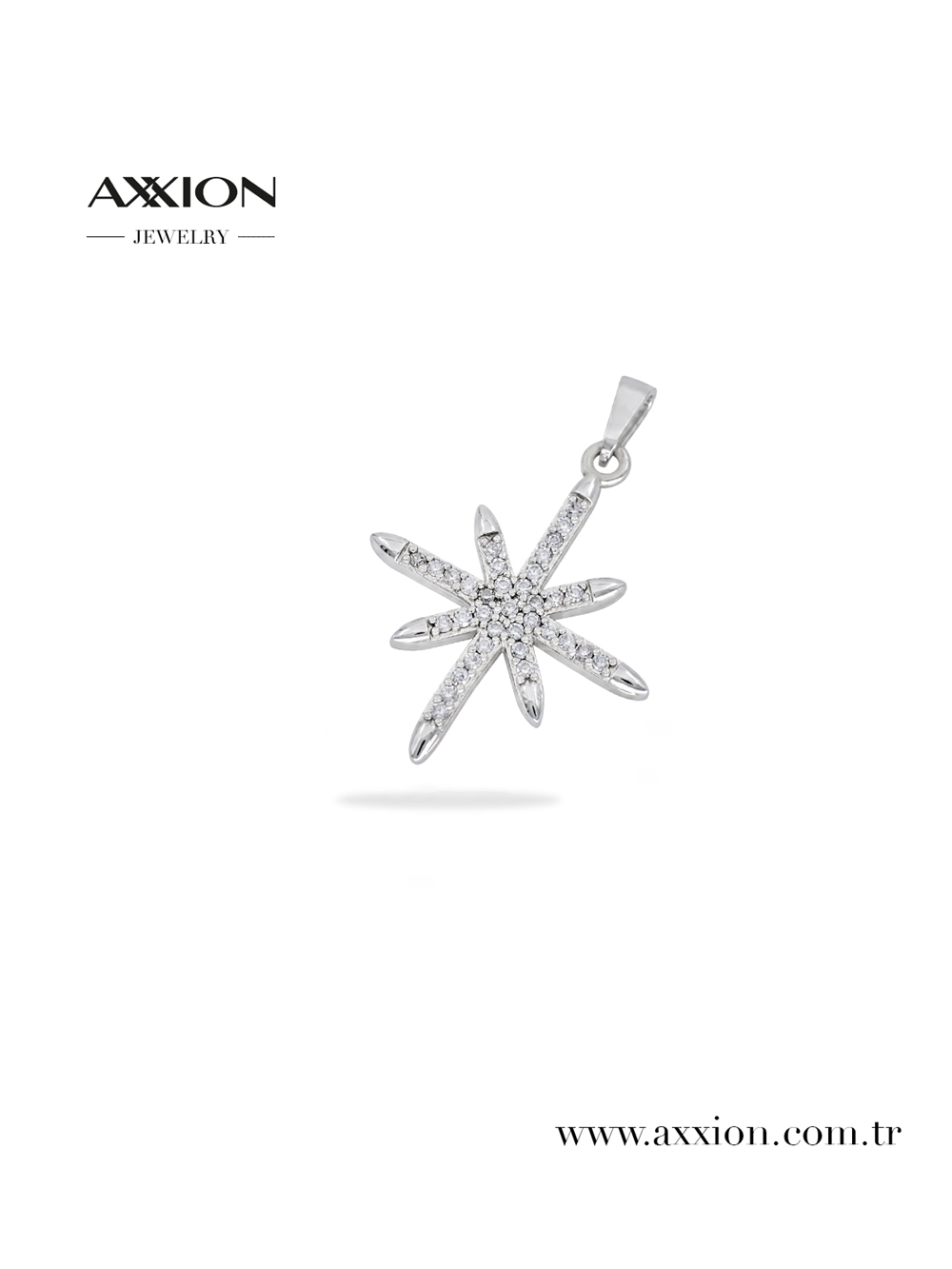 AXXION 14K Kolye Ucu SILVER