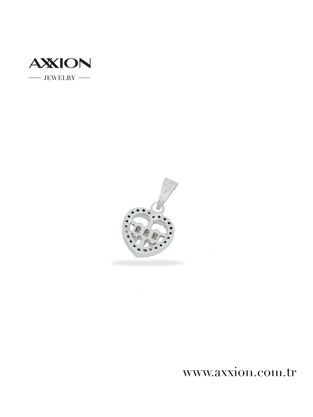 AXXION 14K Kolye Ucu SILVER