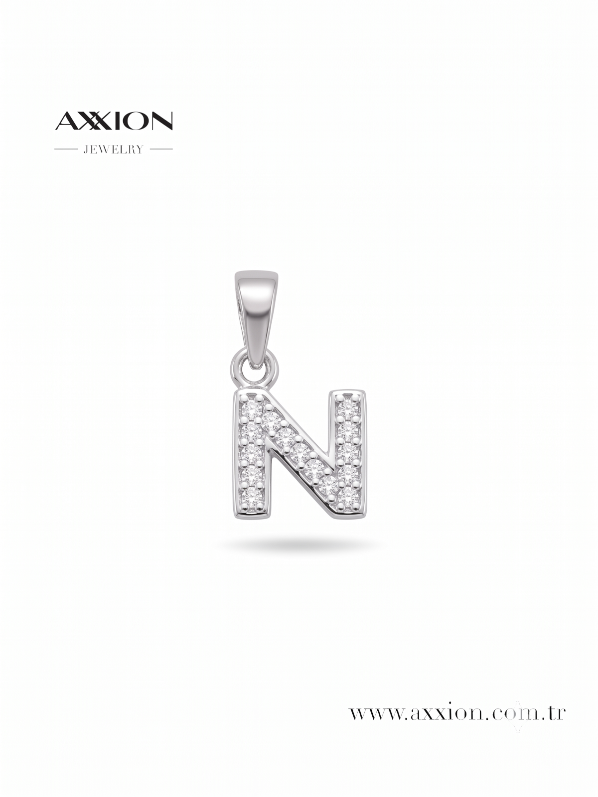 AXXION 14K Kolye Ucu SILVER