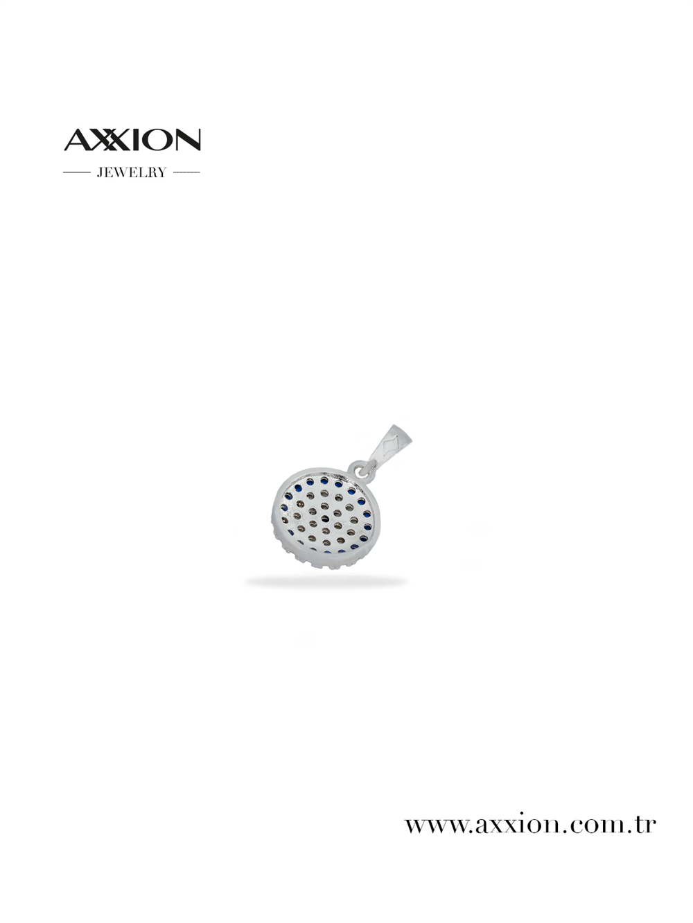 AXXION 14K Kolye Ucu SILVER