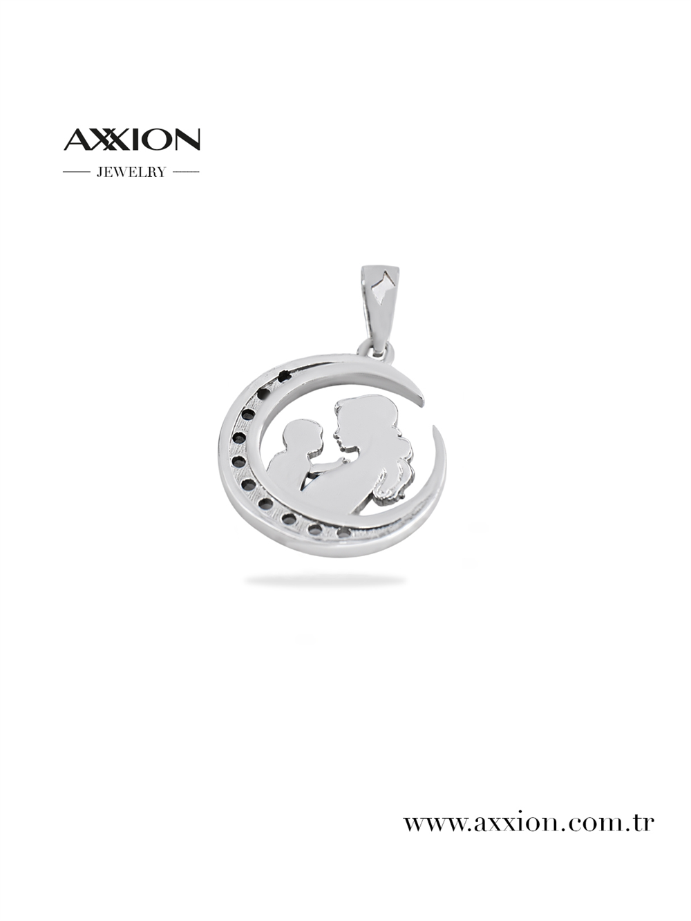 AXXION 14K Kolye Ucu SILVER