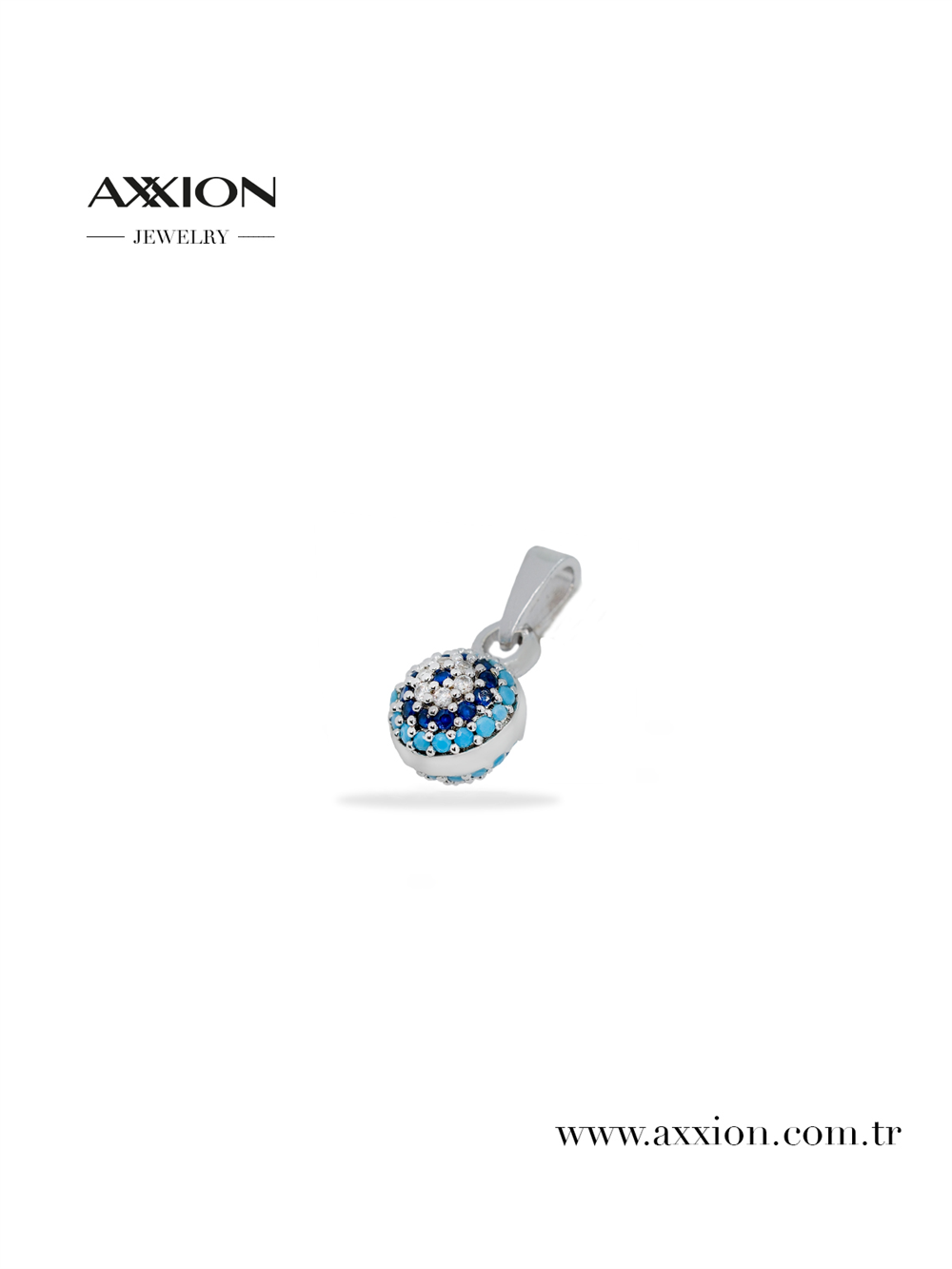 AXXION 14K Kolye Ucu SILVER
