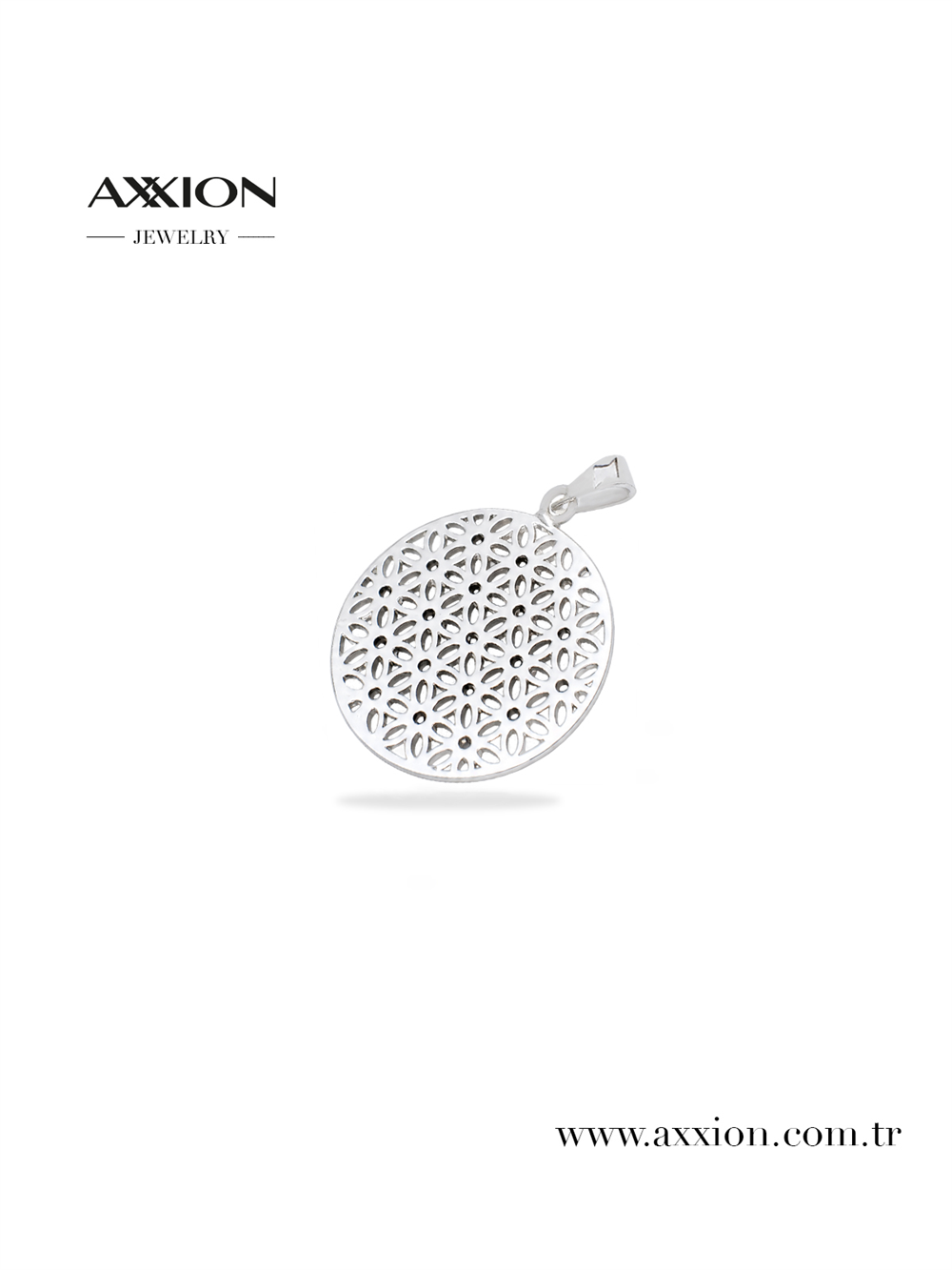 AXXION 14K Kolye Ucu SILVER