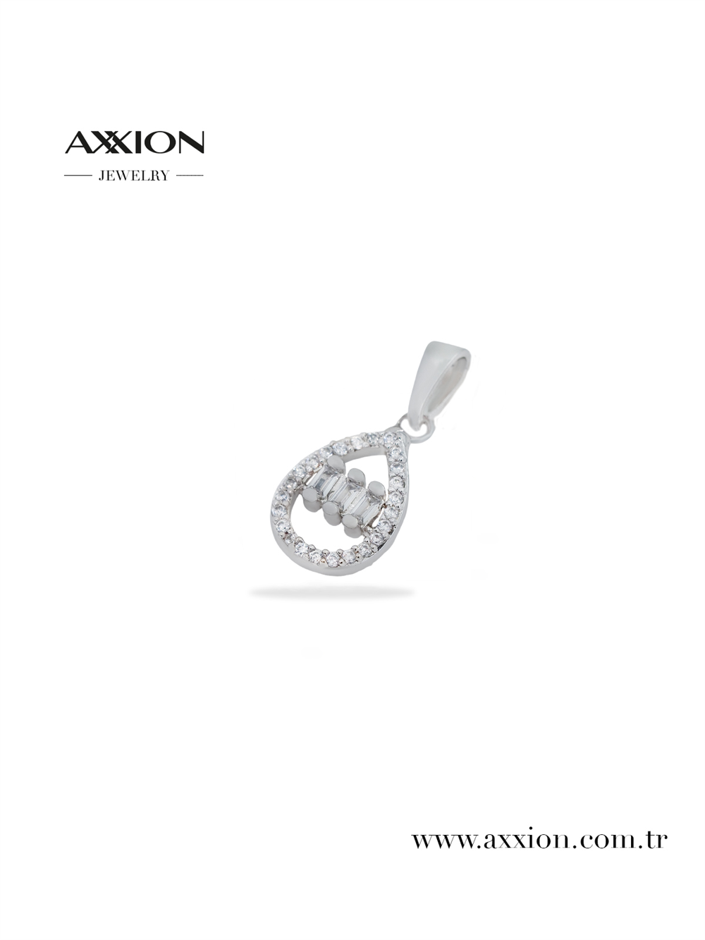 AXXION 14K Kolye Ucu SILVER