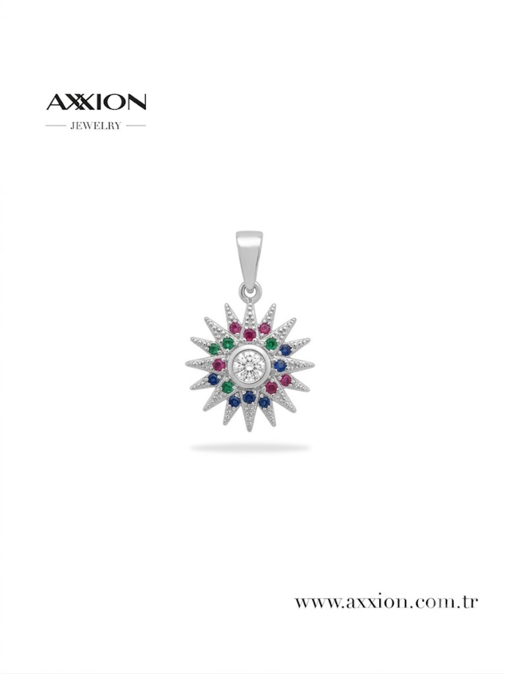 AXXION Kolye Ucu SILVER