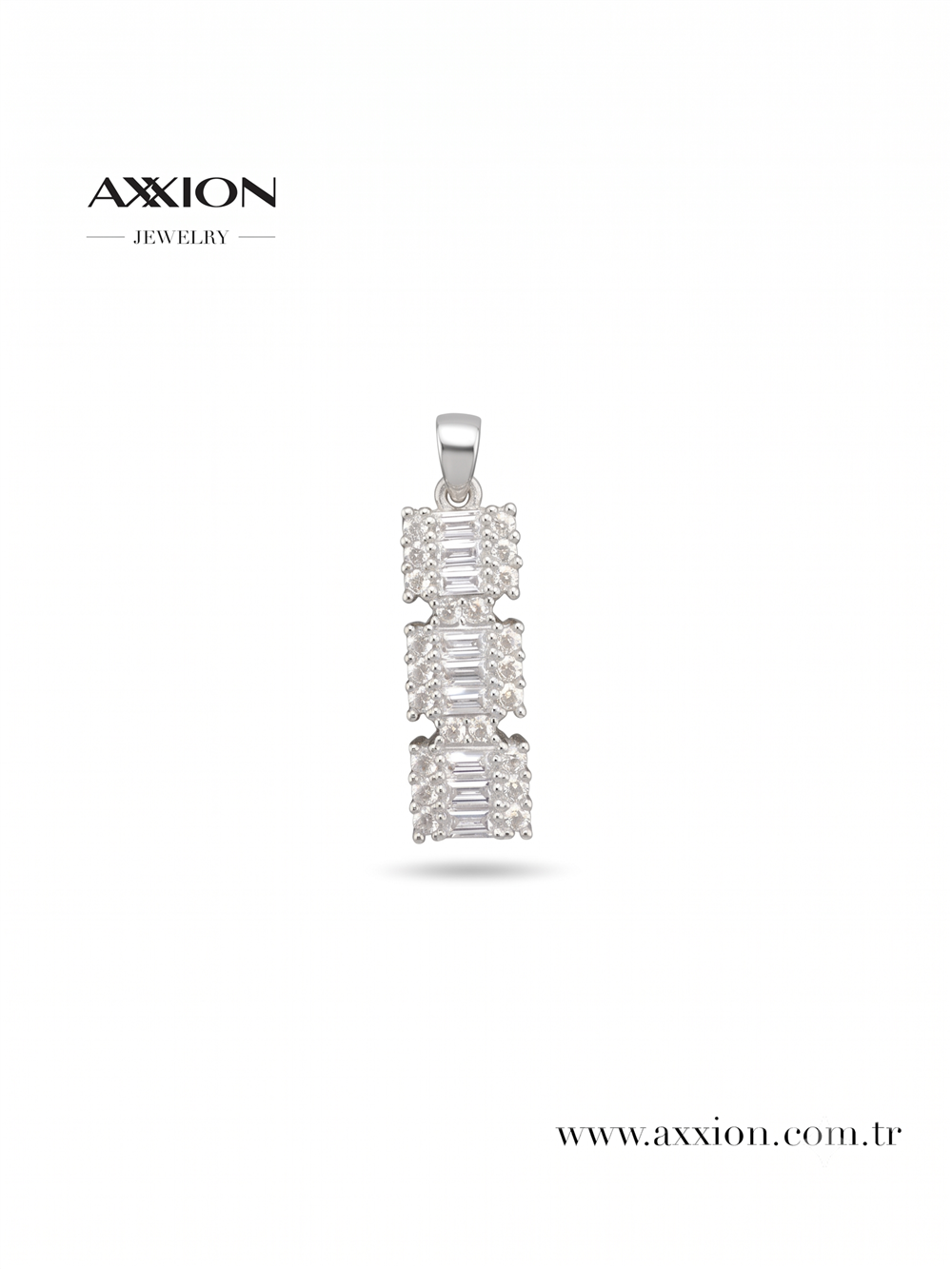 AXXION Kolye Ucu SILVER