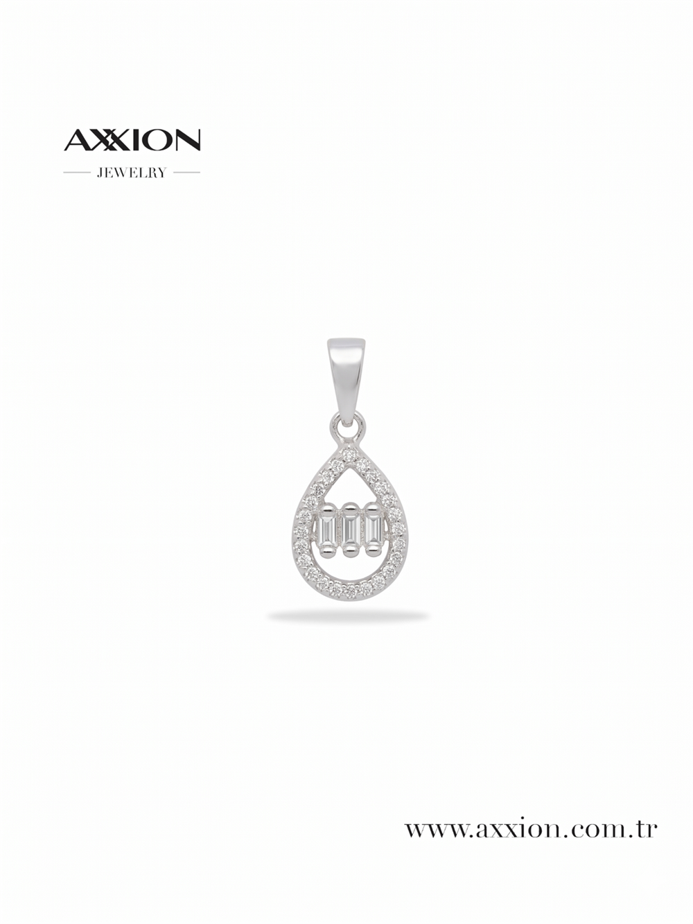 AXXION Kolye Ucu SILVER