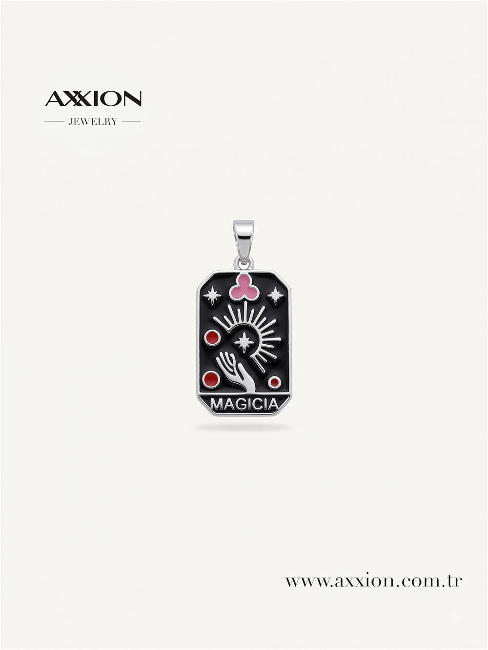 AXXION Kolye Ucu SILVER