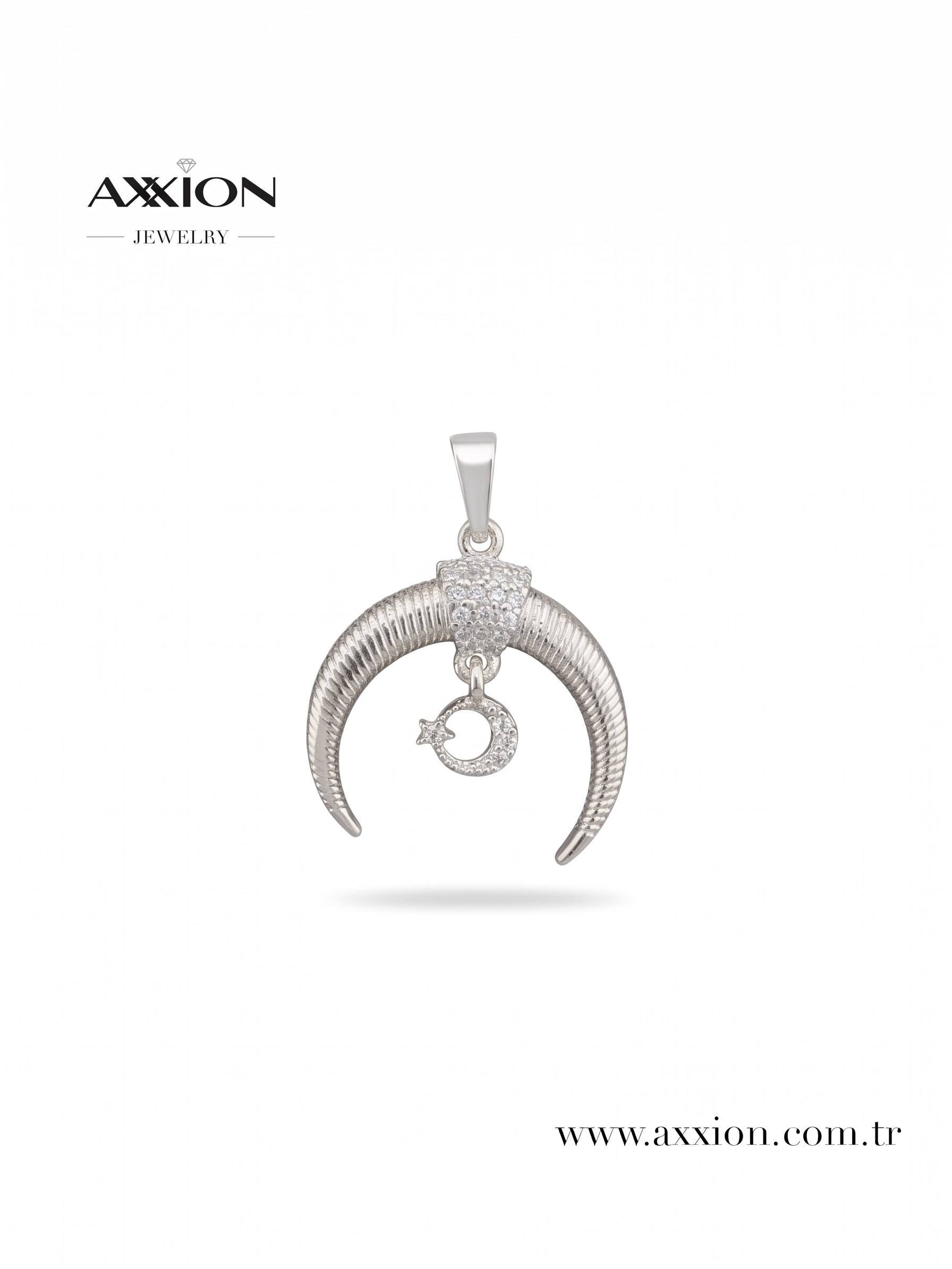 AXXION Kolye Ucu SILVER