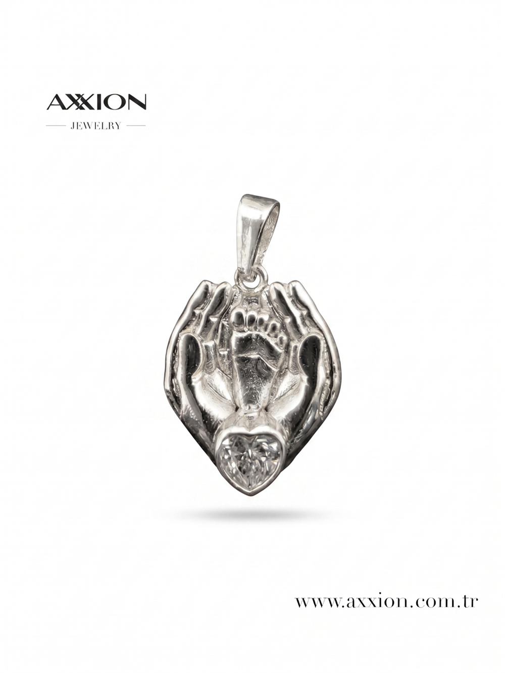 AXXION Kolye Ucu SILVER