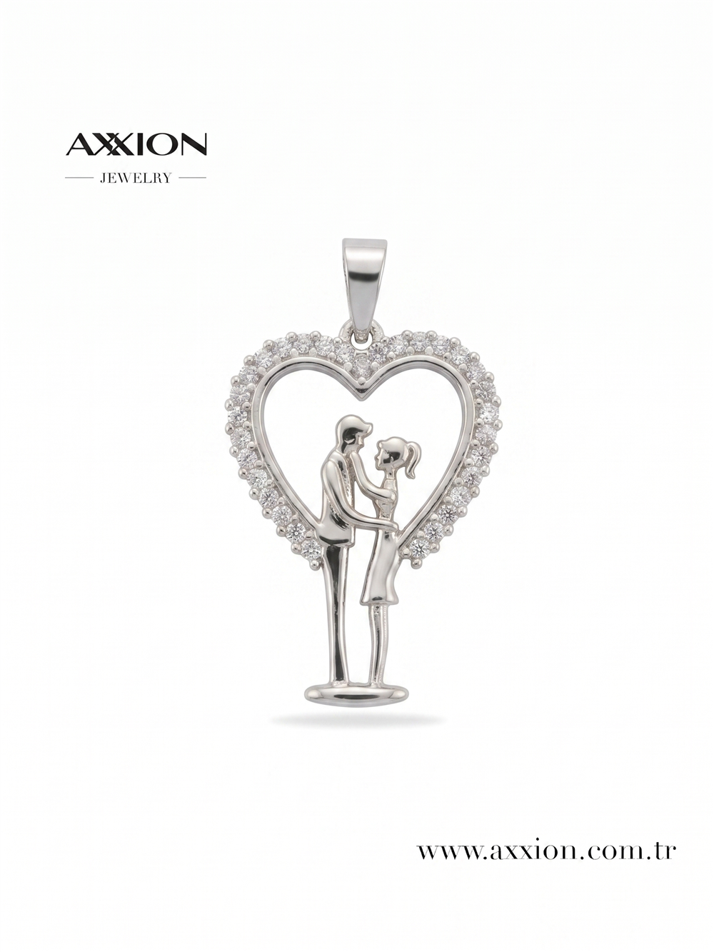 AXXION Kolye Ucu SILVER
