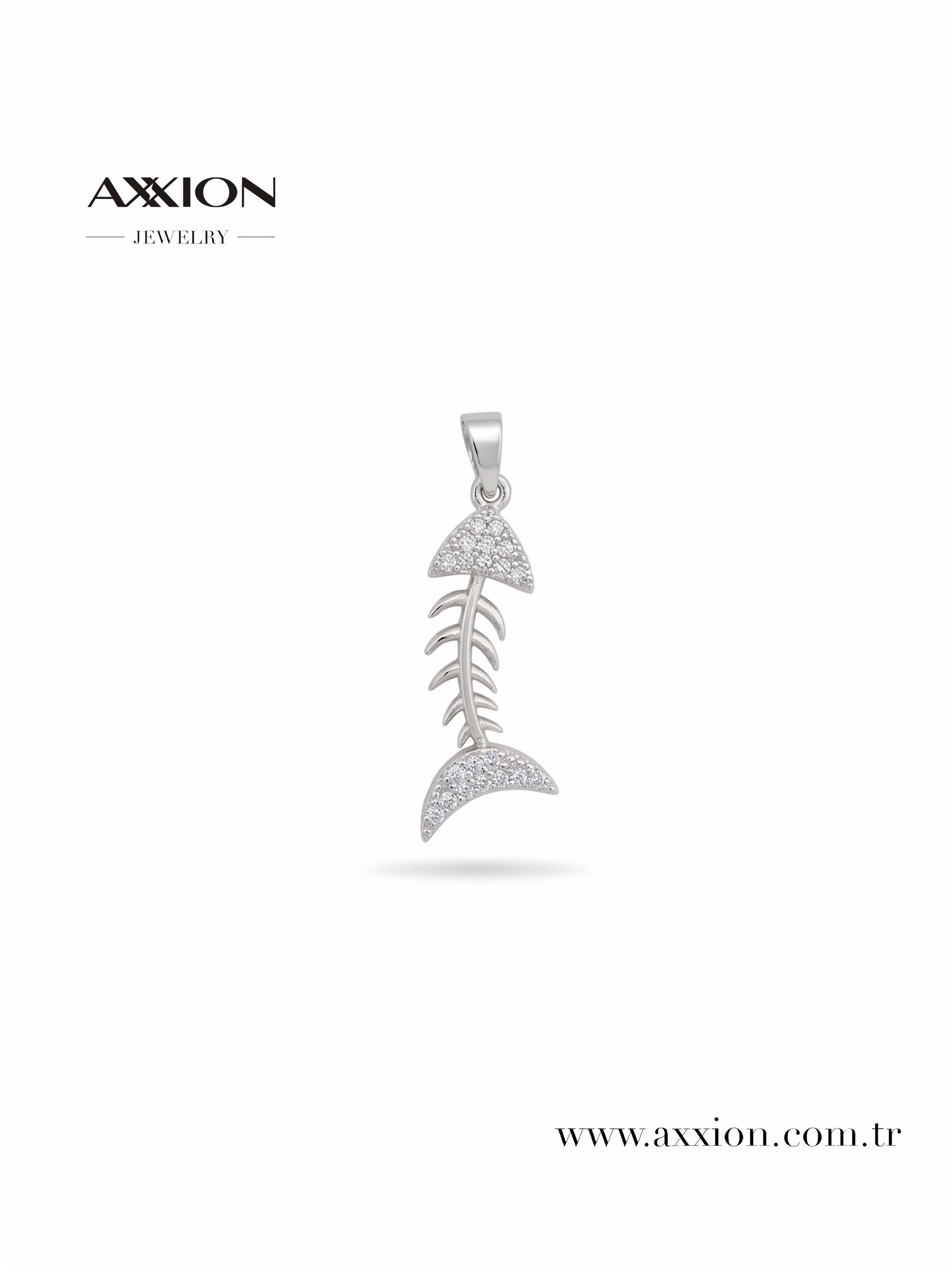 AXXION Kolye Ucu SILVER