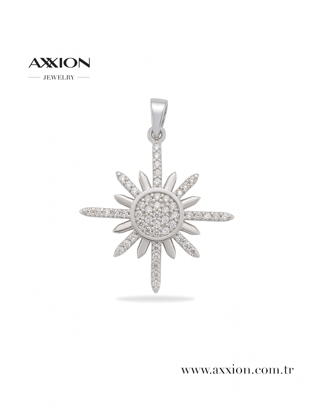 AXXION Kolye Ucu SILVER