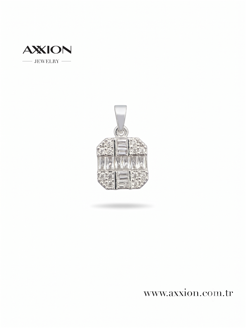 AXXION Kolye Ucu SILVER