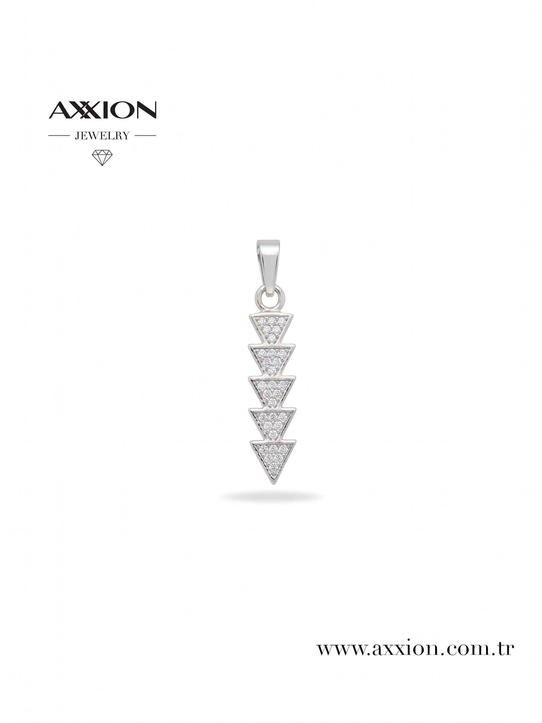 AXXION Kolye Ucu SILVER