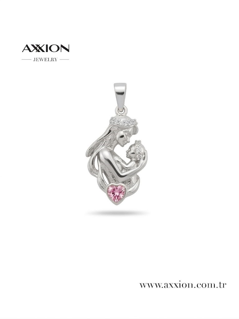 AXXION Kolye Ucu SILVER