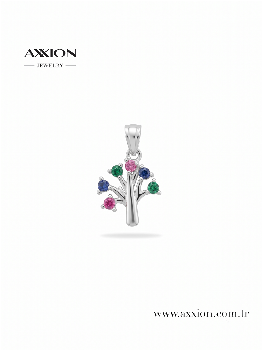 AXXION Kolye Ucu SILVER
