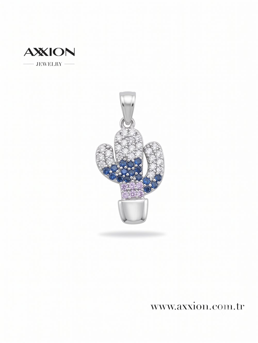 AXXION Kolye Ucu SILVER