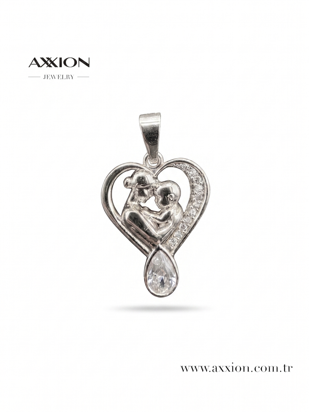 AXXION Kolye Ucu SILVER
