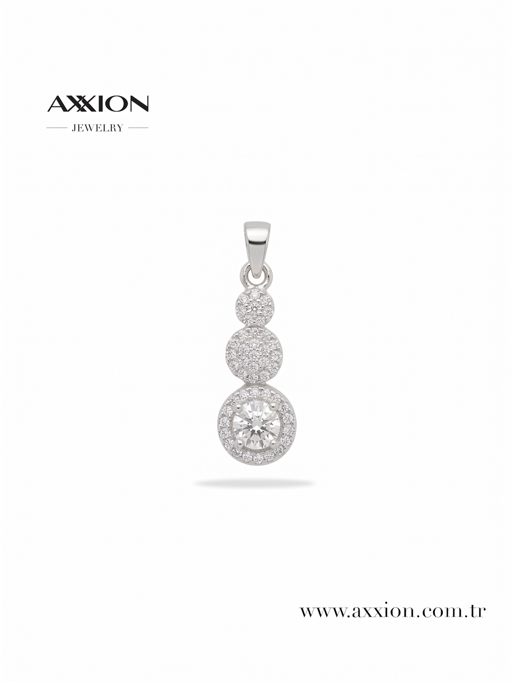 AXXION Kolye Ucu SILVER