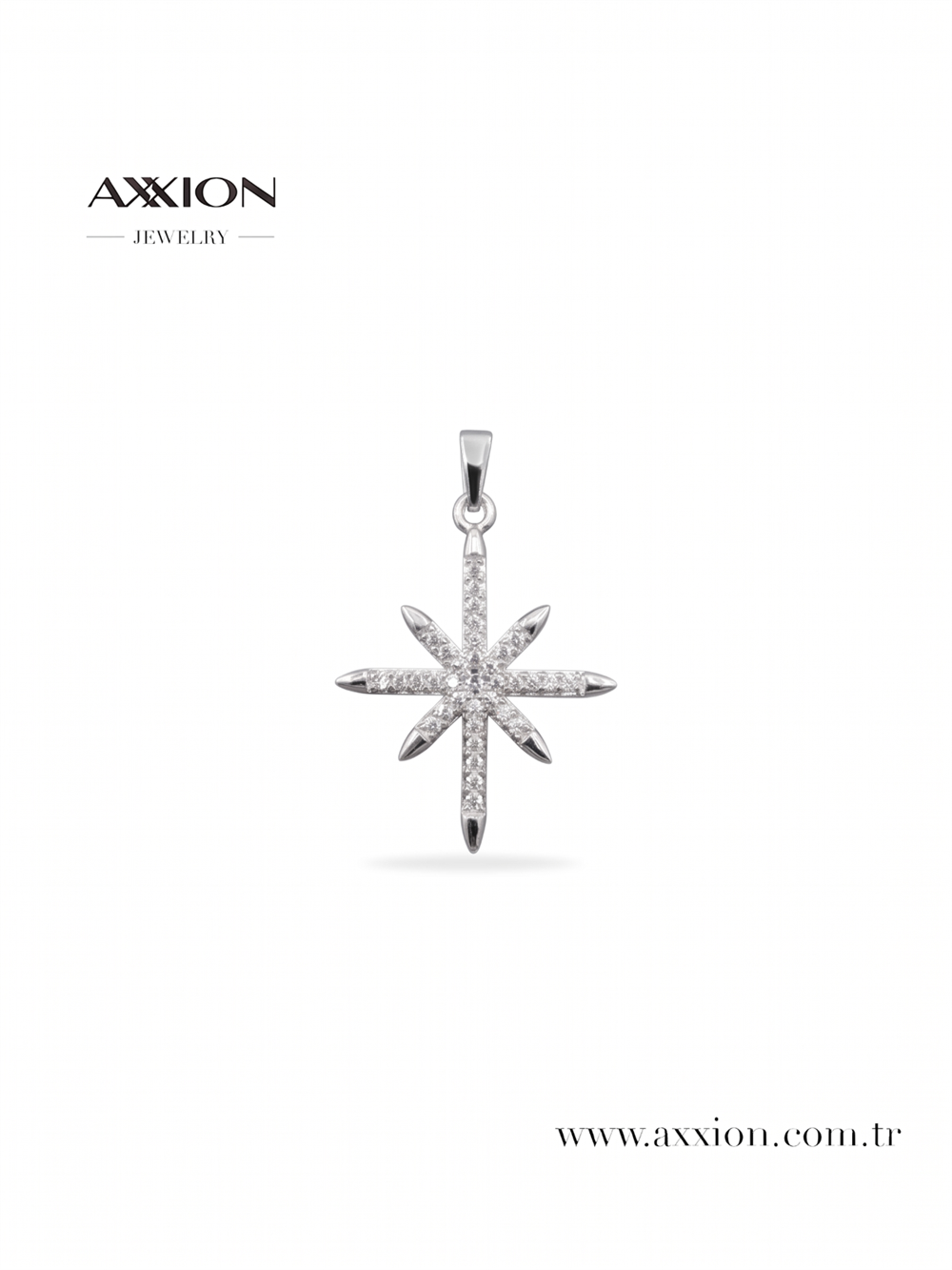AXXION Kolye Ucu SILVER